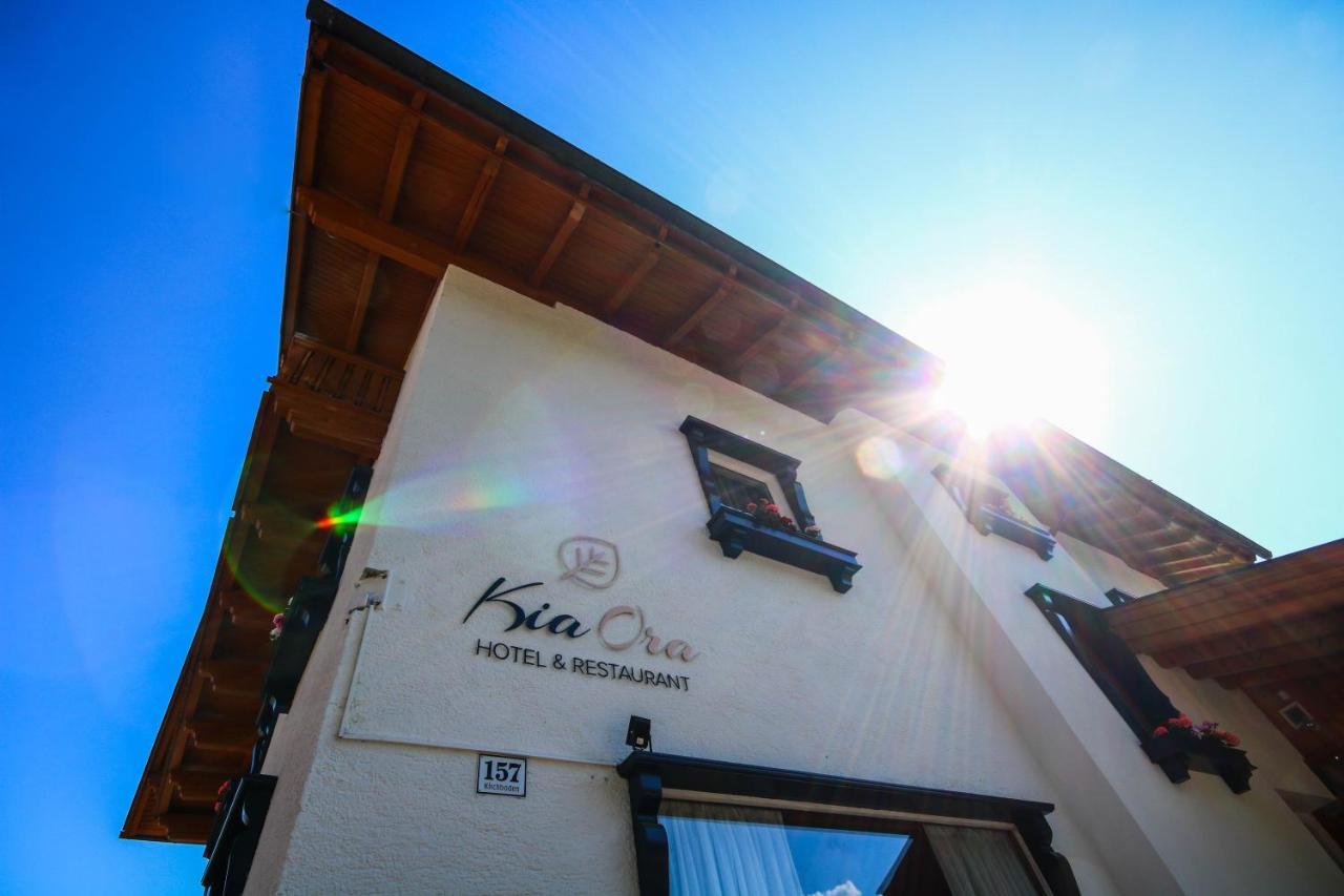 Kia Ora Hotel Restaurant Wagrain Buitenkant foto
